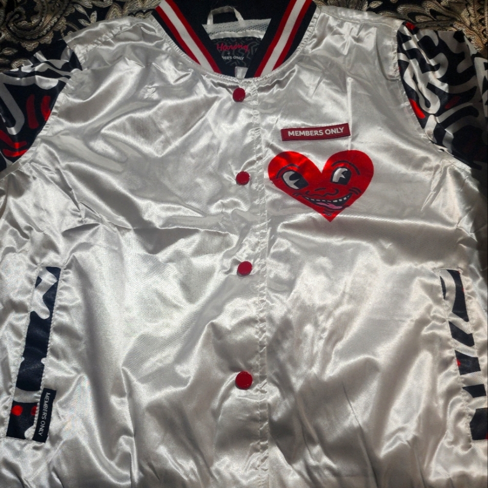 K Haring Members Only Jacket